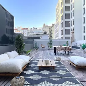 Apartamento Casa Boma - Brighting With Spacious Terrace - Alvalade Iii, Lisboa